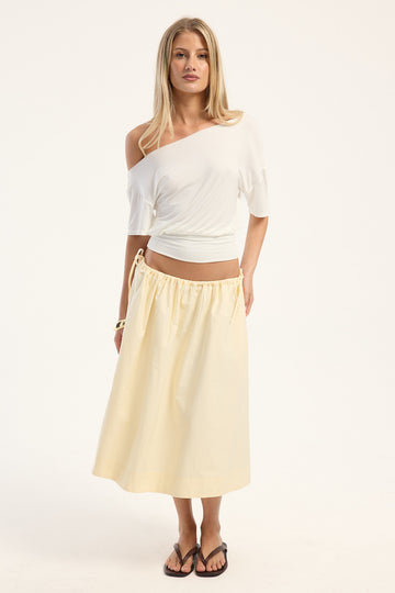 Perfect Stranger Penelope Midi Skirt Butter