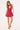 Perfect Stranger Cruz Stretch Wrap Mini Dress Raspberry