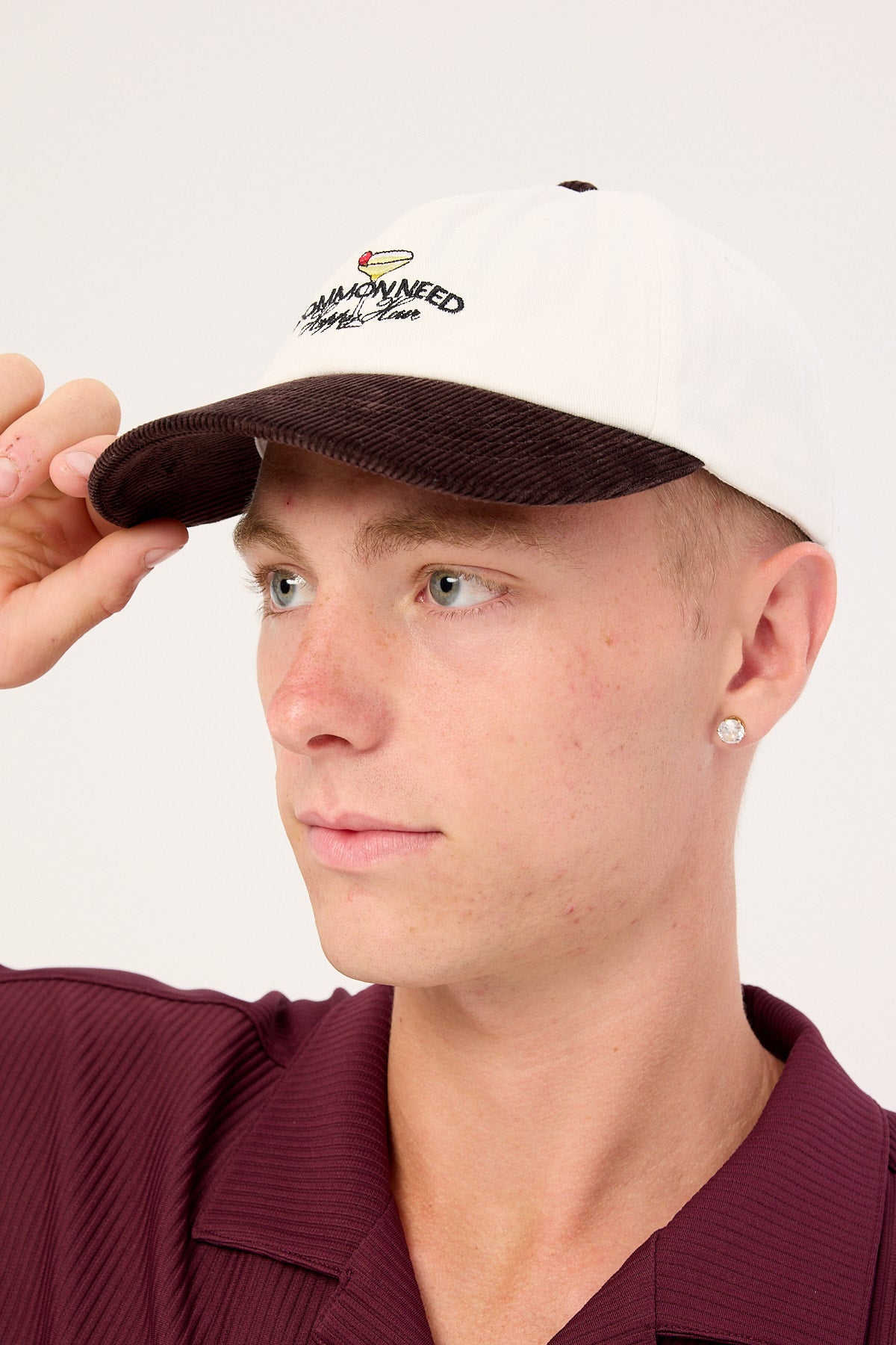Needs Caps Common Need Happy Hour Dad Cap White – Universal Store