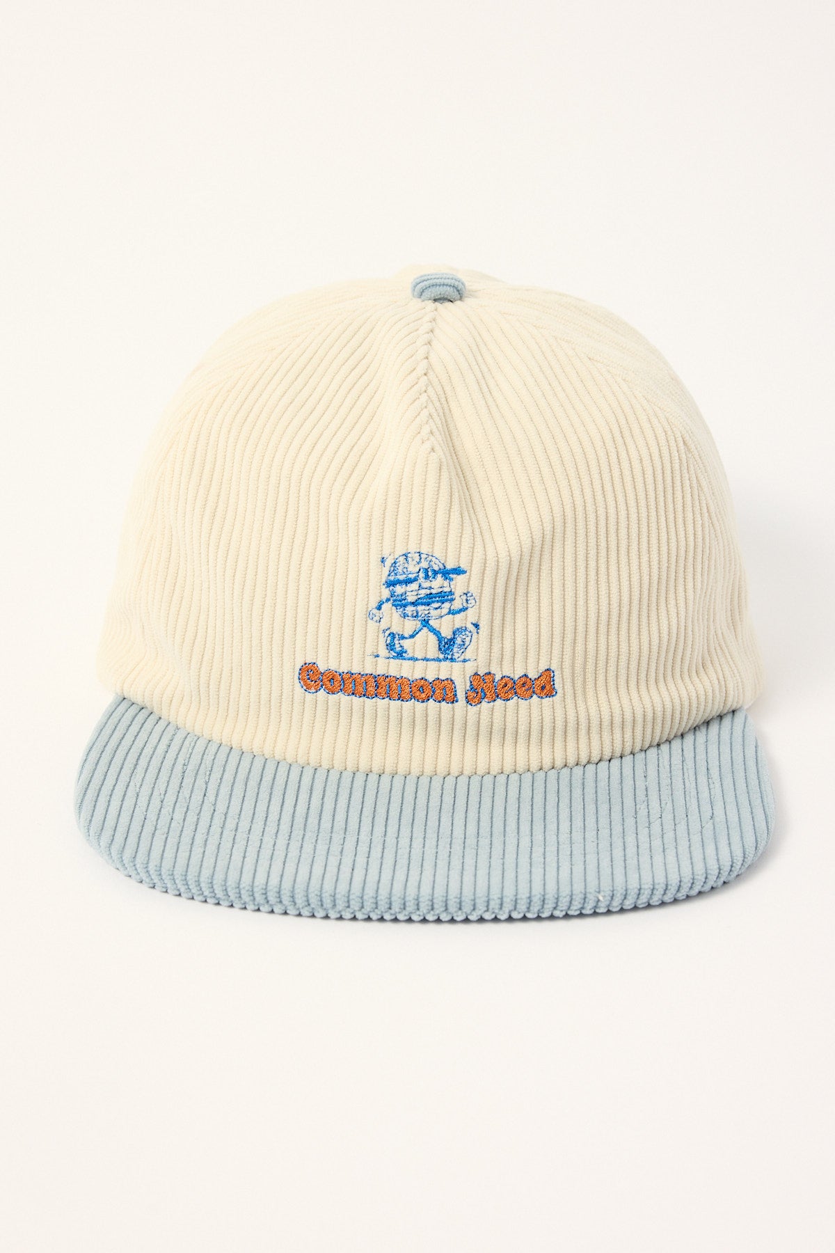 Common Need Shack Cord Skate Cap White/Blue