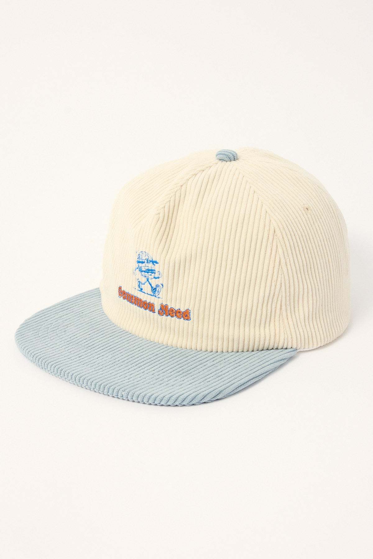 Common Need Shack Cord Skate Cap White/Blue