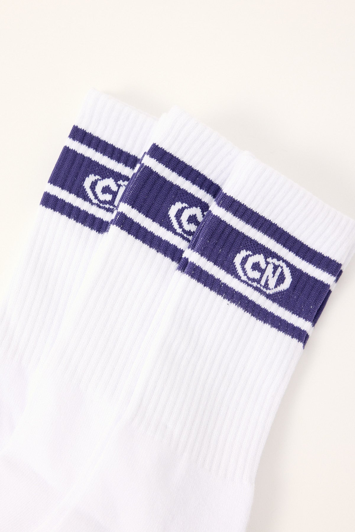 Common Need Ruesset Sock 3 Pack White