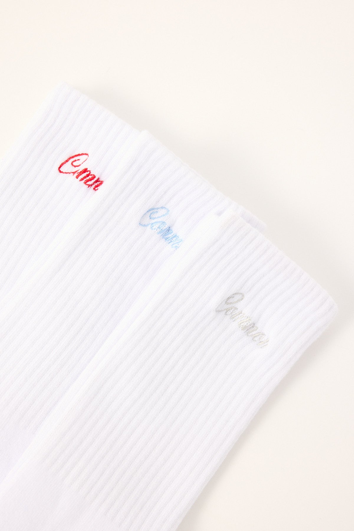 Common Need Royalty Sock 3 Pack White