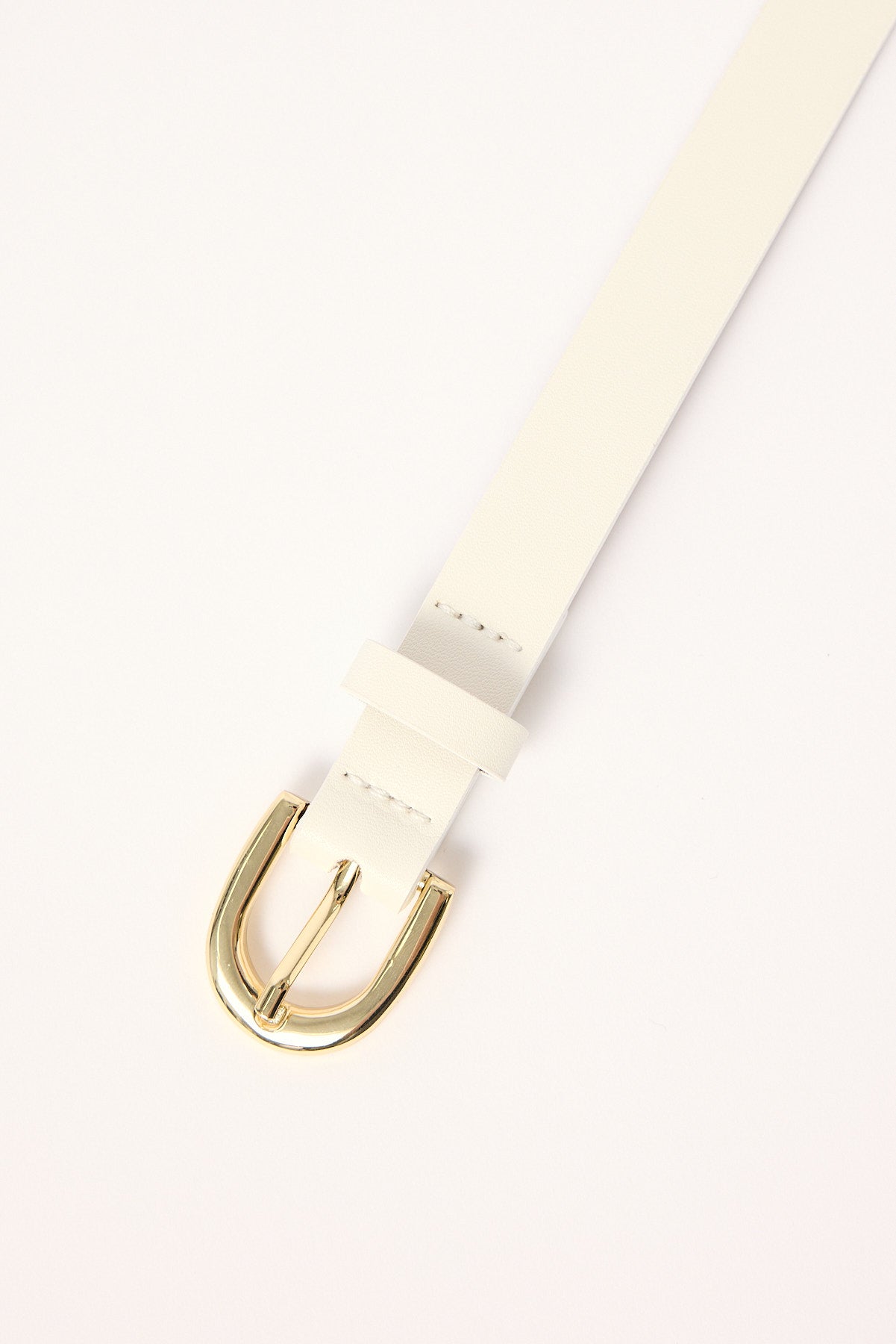 Perfect Stranger Maylin Skinny Belt Cream