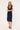 Motel Vilinia Midi Dress Pretty Petal Flock Black