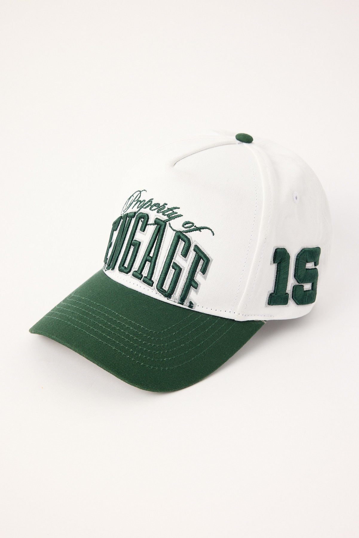 Engage Property of Engage Strapback Cap Green/White