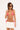 L&t Hibiscus Summer Bikini Top Red Print