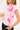 Luck & Trouble Reyna Flower Baby Tee Pink