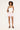 Luck & Trouble Suki Stripe Mid Rise Short Pink Stripe