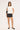 Luck & Trouble Selena Polka Dot Tailored Short Black