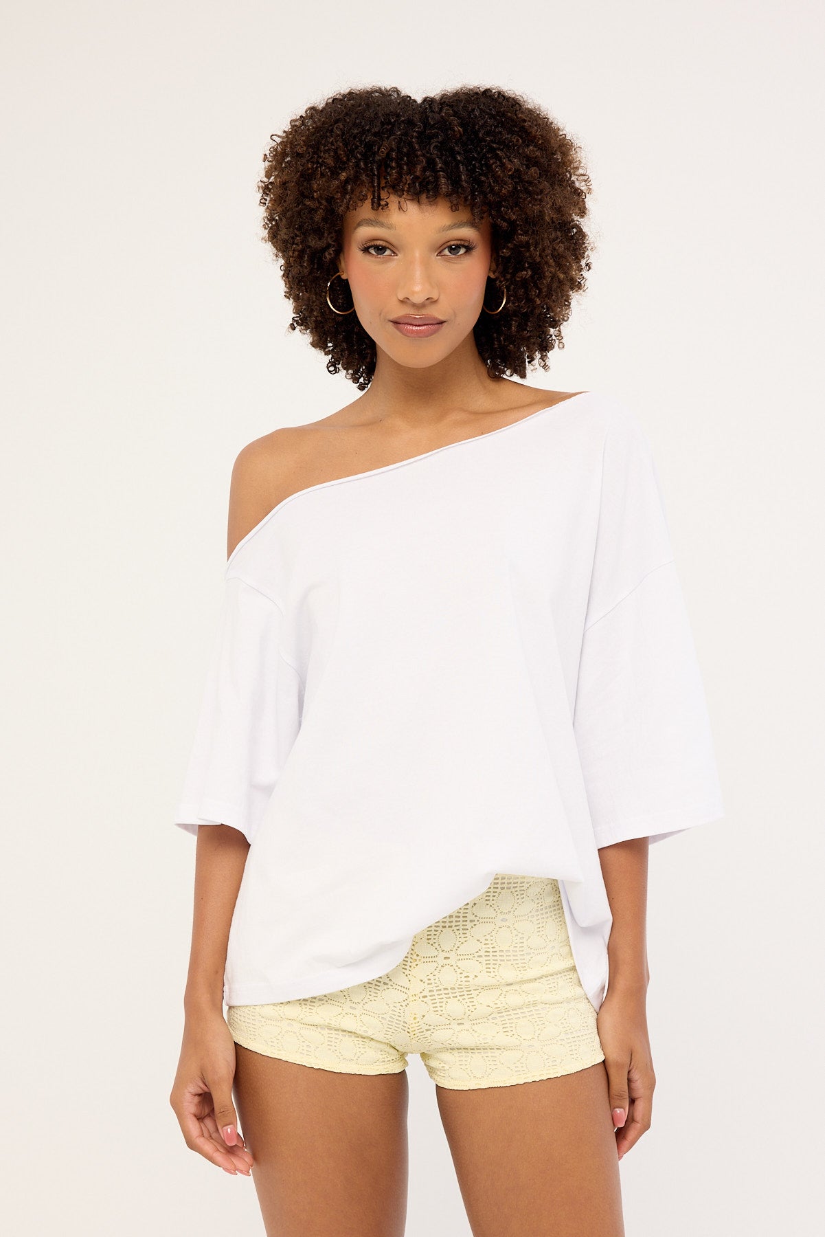 Luck & Trouble Lucia Micro Shorts Yellow