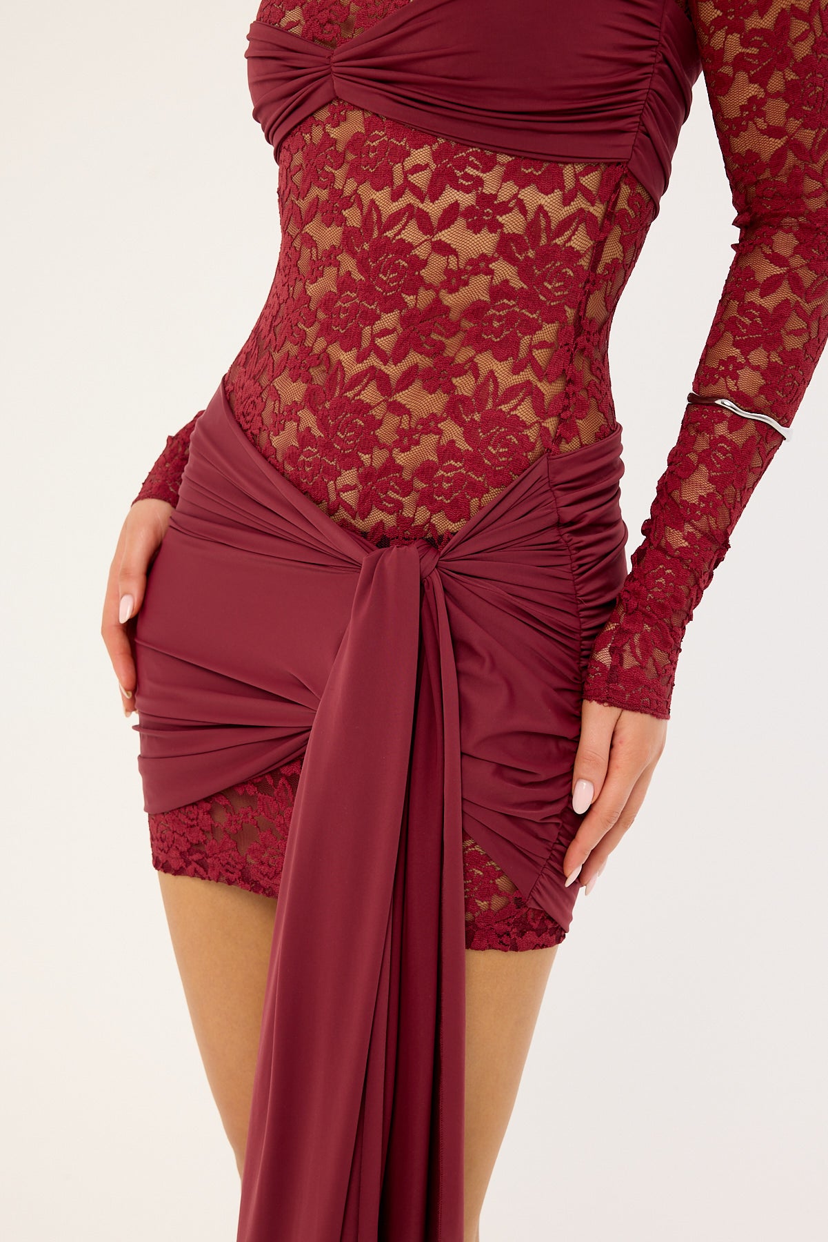 Lioness Midnight Mini Dress Garnet