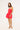 Luck & Trouble Calle Drop Waist Mini Dress Red