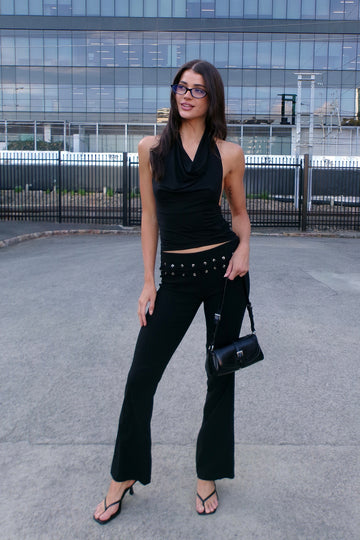 Motel Lirina Trouser Tailoring Black