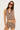 Thrills Mackenzie Knit Booty Short Butter Cream Stripe