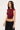 Worship Entwine Boat Neck Top Deep Cherry