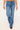 Worship Padlock Bootcut Low Rider Faded Sky High Blue Denim