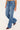 Worship Padlock Bootcut Low Rider Faded Sky High Blue Denim