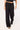 Luck & Trouble Celestia Buckle Mid Rise Pant Black