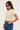 Thrills Against All Odds Shirred Tee Butter Cream