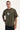 Thrills Rose Brigade Box Fit Oversize Cropped Tee Olive Night
