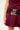 Luck & Trouble Rosseli Sequin Mini Dress Burgundy