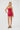 Perfect Stranger Stevie Linen Strapless Top Red