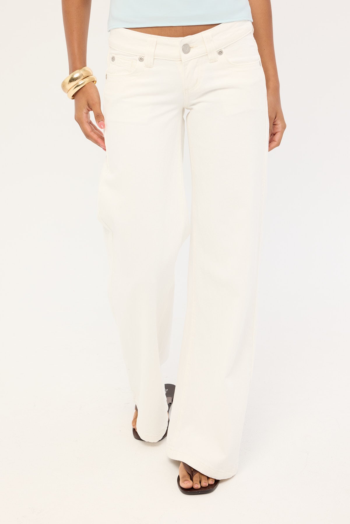 Abrand 00 Wide Jean White RCY