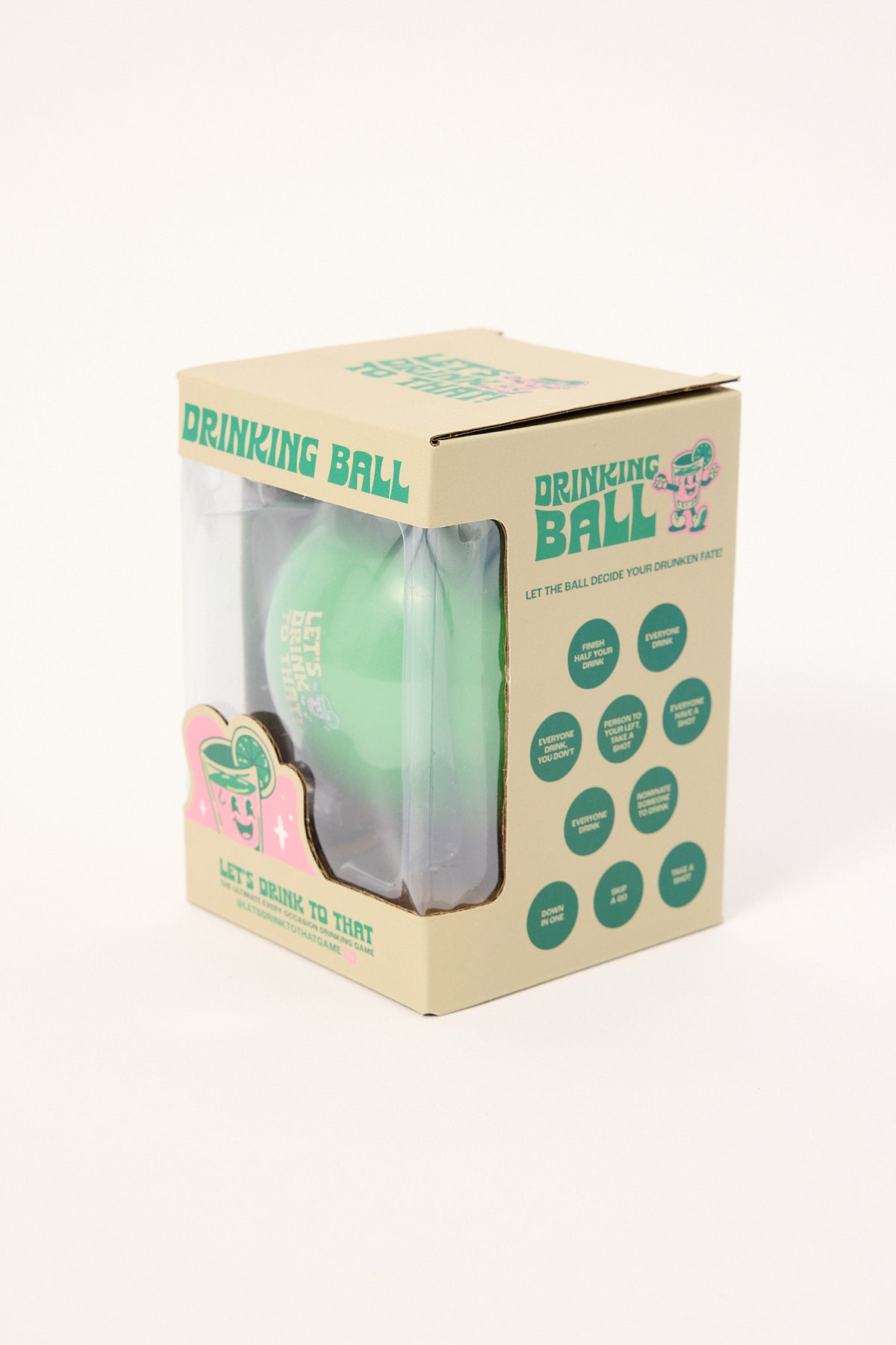 William Valentine Let's Drink To That Drinking Ball Multi