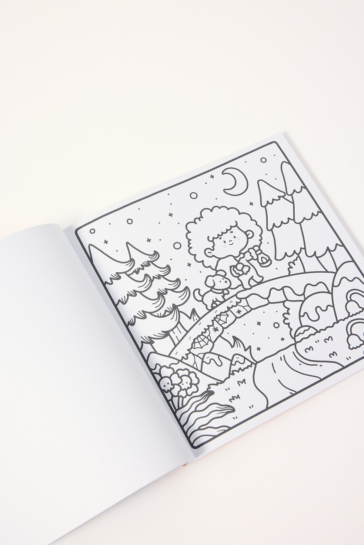 Coco Wyo Cozy Christmas Colouring Book Multi
