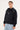 Thrills Thrill Of Victory Raglan Quarter Zip Polar Fleece Faded Black