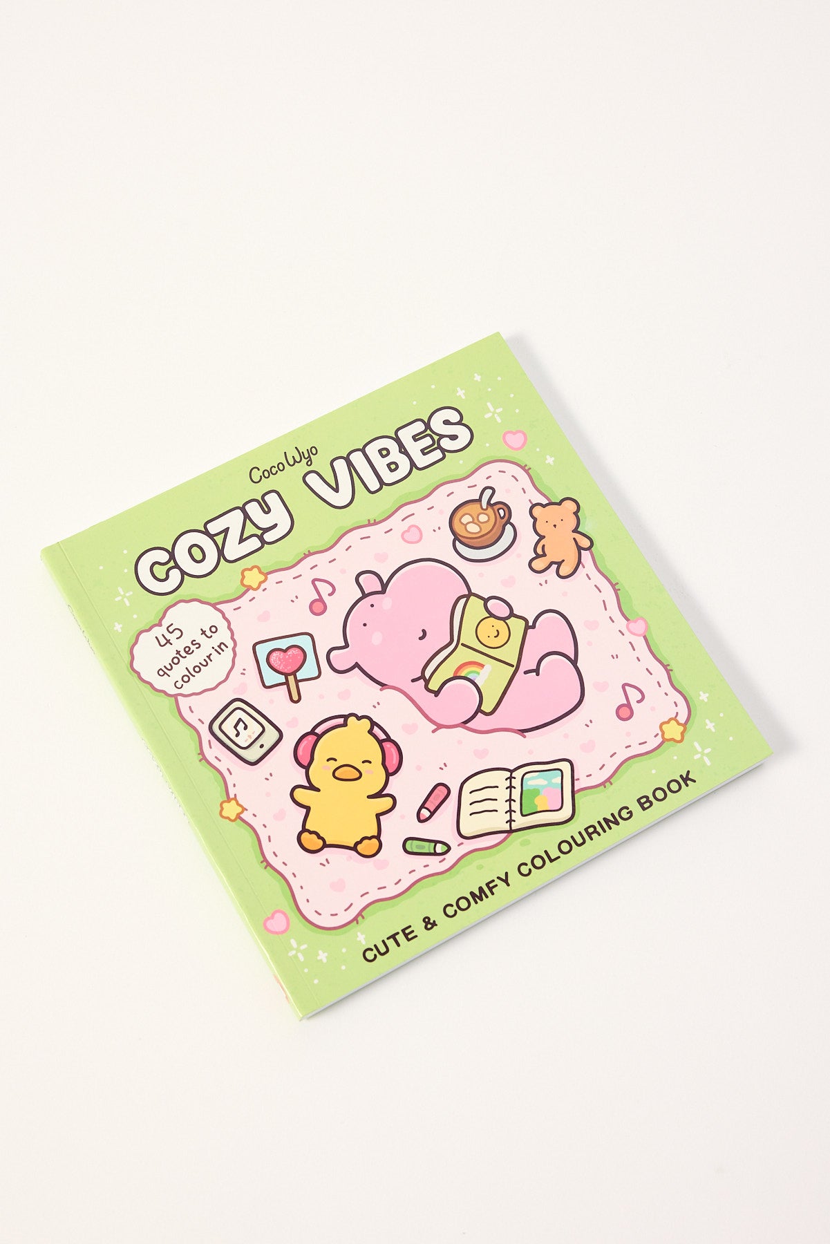 Coco Wyo Cozy Vibes Colouring Book Multi