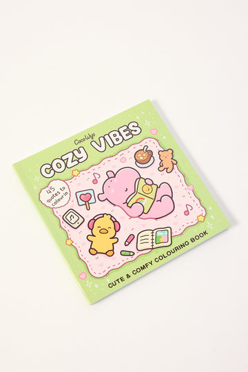 Coco Wyo Cozy Vibes Colouring Book Multi