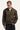 Thrills Deep In The Heart Of Byron PU Work Jacket Brown