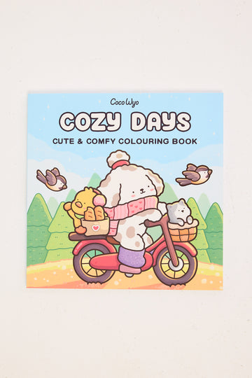 Coco Wyo Cozy Days Colouring Book Multi