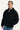 Thrills Web Of Deceit Cropped Sherpa Jacket Black