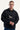 Thrills Between Chaos Calm Quarter Zip Fleece Black