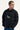 Thrills Between Chaos Calm Quarter Zip Fleece Black