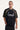 Worship Laser Oversize Raglan Panel Tee - Black Black
