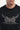 Worship Trudge Box Fit Cropped Raglan Tee Black