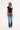 Abrand 00 Kick Low Skinny Jean Bella Fade Blue