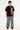 Xlarge Vertical Gorilla Fit Tee Black