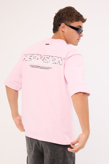 Neovision Section Street Super Heavy Tee Candy Pink