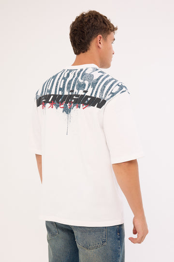 Neovision Menace Street Super Heavy Tee White