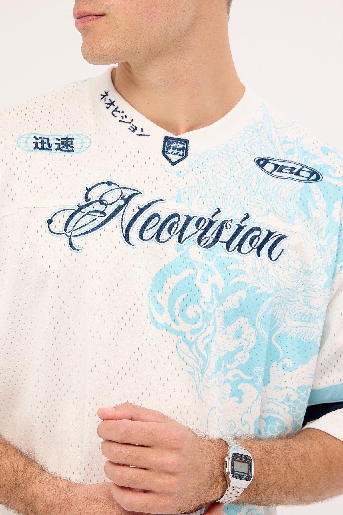 Neovision Nami V Neck Jersey White