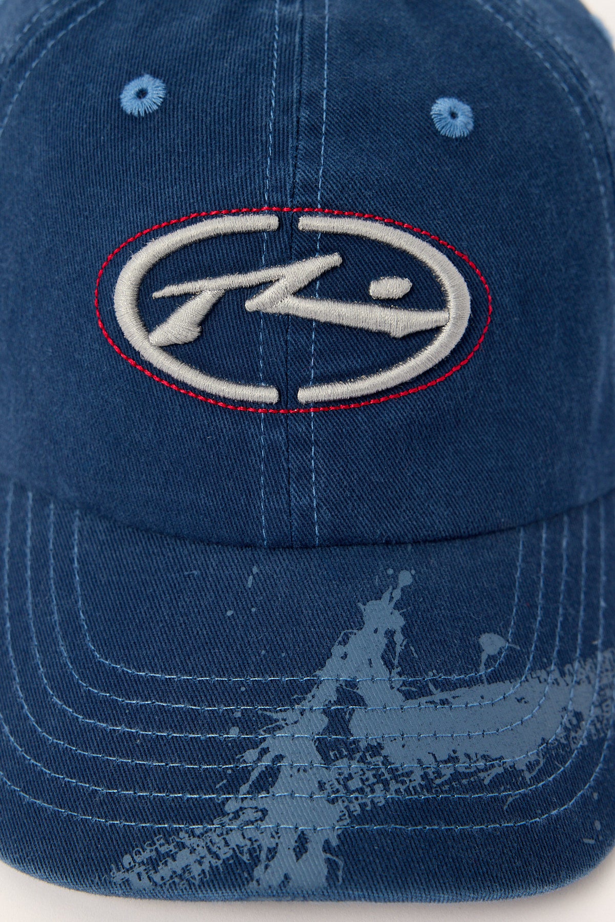 Rusty Morning Glory 6 Panel Cap Navy