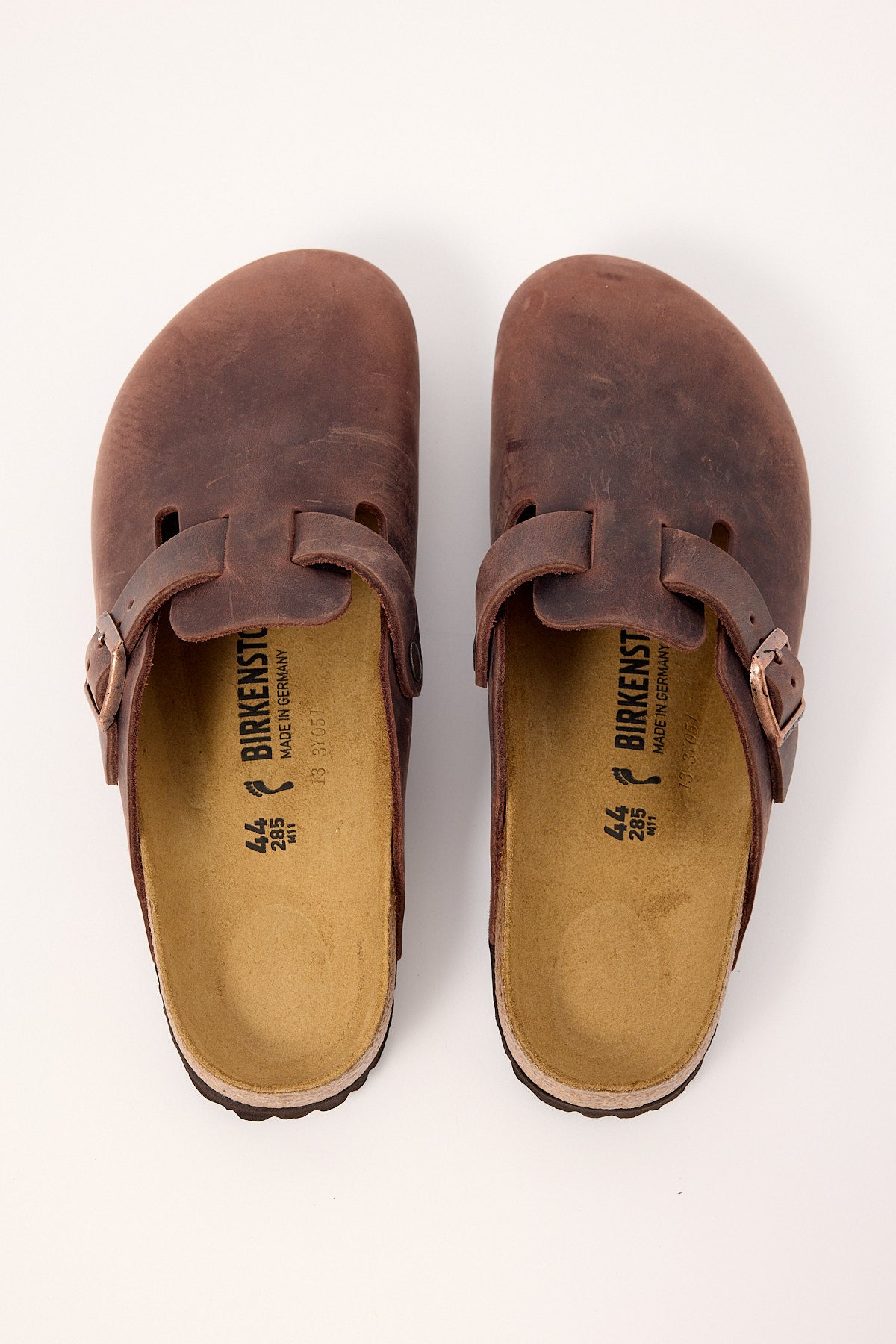 Birkenstock Boston Habana Oiled Leather Narrow Habana