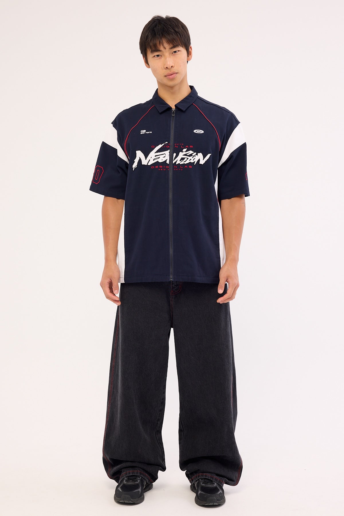 Neovision Underpass Oversize Shirt Navy