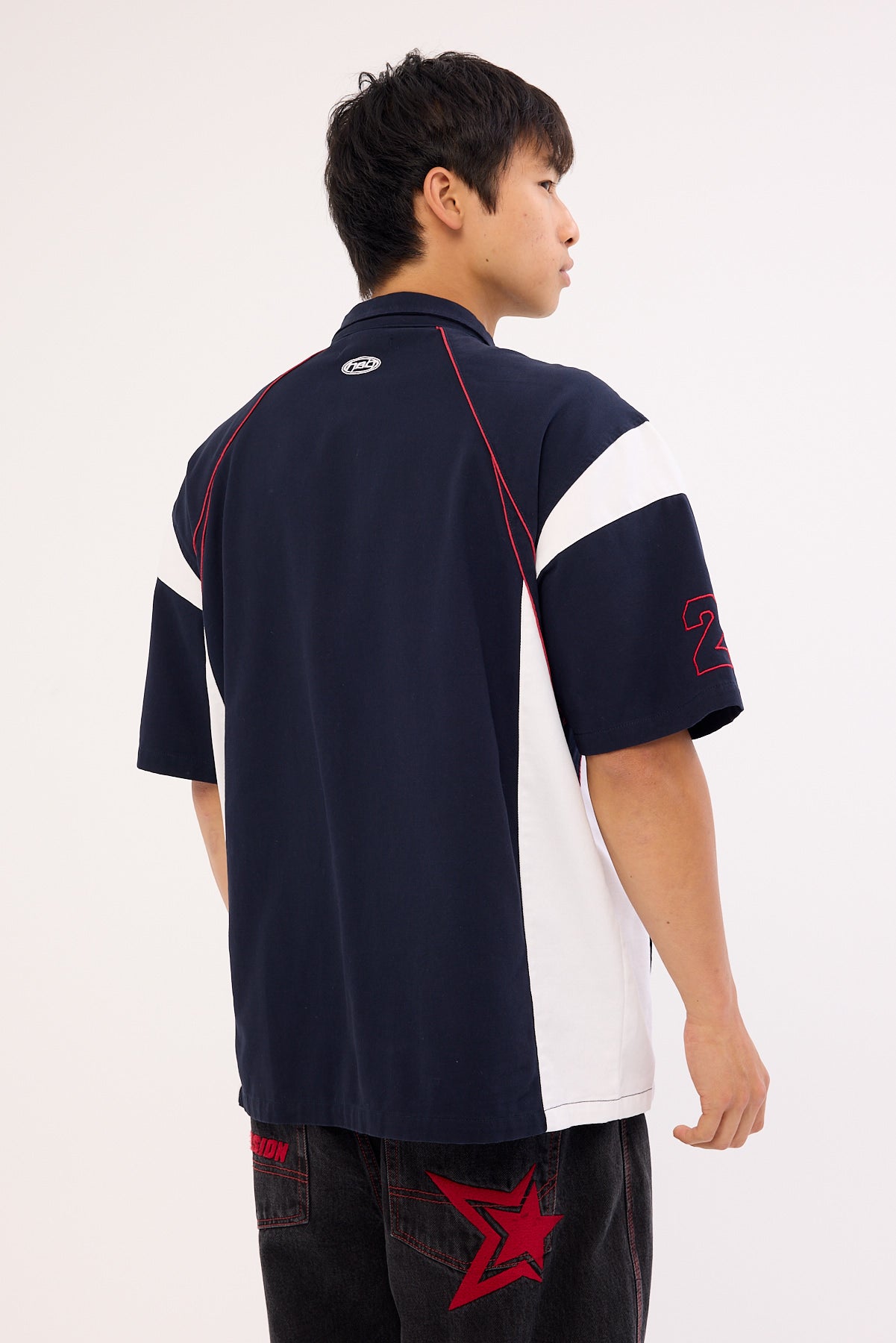 Neovision Underpass Oversize Shirt Navy