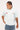 Neovision Graphite Cropped Quarter Zip Polo Blue/White Stripe